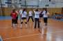 Okresné kolo vo volejbale dievčat - Rozcvička pred zápasom