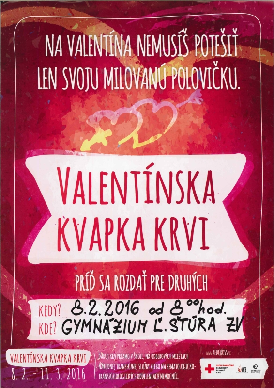 Valentinska kvapka krvi